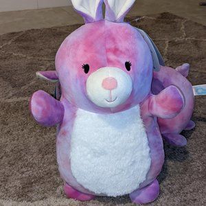 Hug Mees Squishmallow 20 Inch Alejandra Purple/Pink Tie Dye Bunny by KellyToy